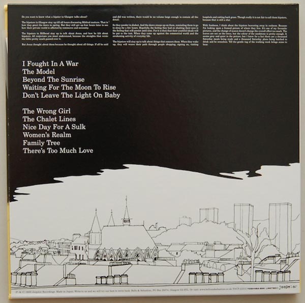 Back cover, Belle + Sebastian - Fold Your Hands Child, You Walk Like A Peasant