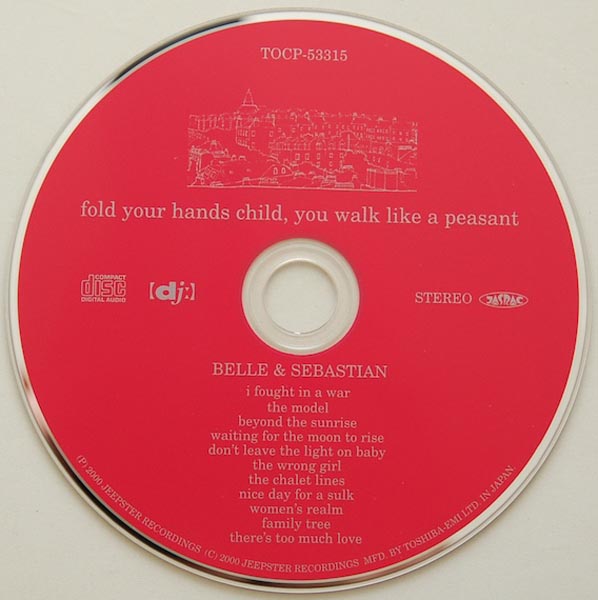 CD, Belle + Sebastian - Fold Your Hands Child, You Walk Like A Peasant