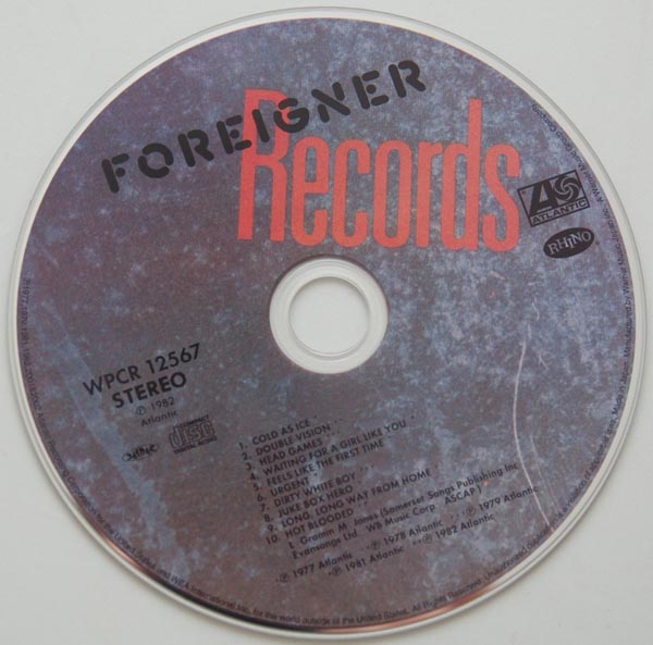 CD, Foreigner - Records