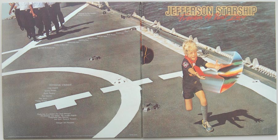 Cover unfold, Jefferson Starship - Freedom At Point Zero