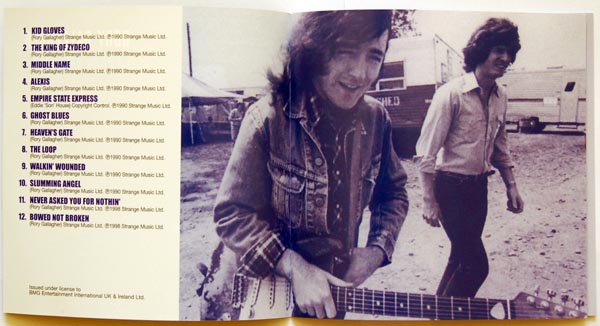 Booklet pages 2 & 3, Gallagher, Rory - Fresh Evidence