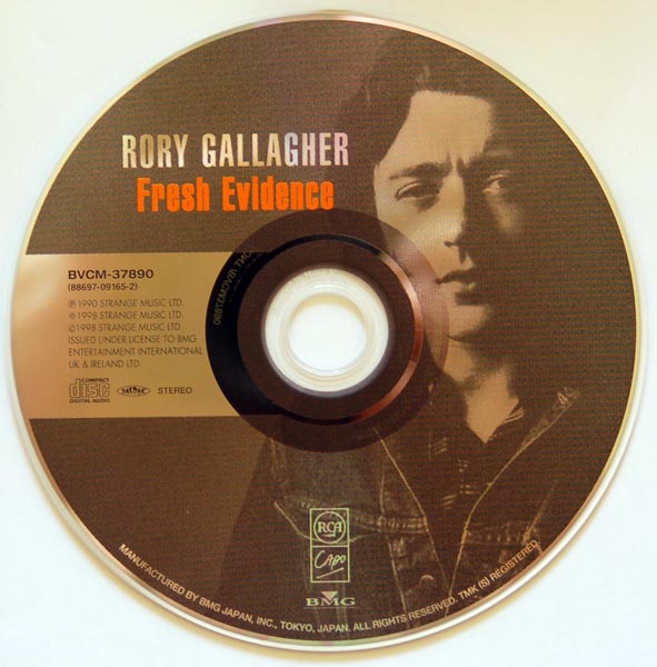 CD, Gallagher, Rory - Fresh Evidence