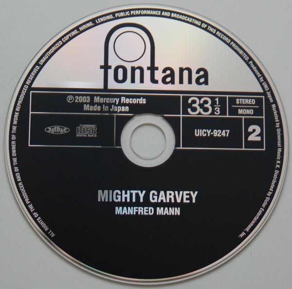 CD, Mann, Manfred - Mighty Garvey