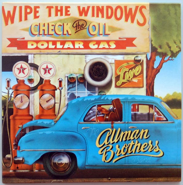Front cover, Allman Brothers Band (The) - Wipe the Windows, Check the Oil, Dollar Gas