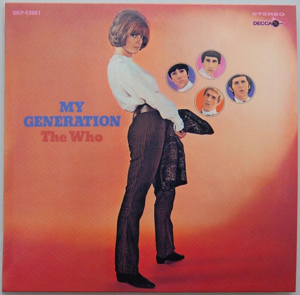 Front cover, Who (The) - My Generation - Japan cover