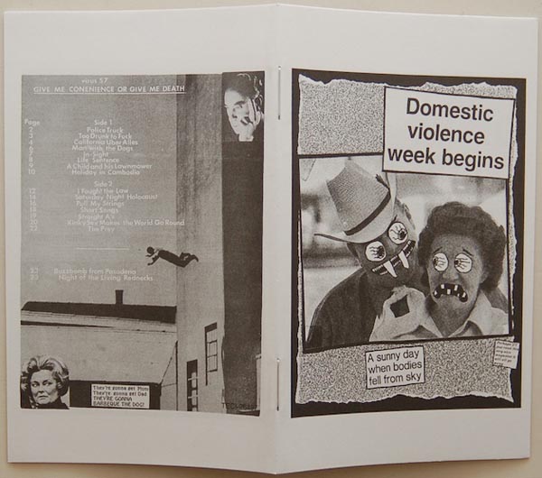 FANZINE, Dead Kennedys - Give Me Convenience or Give Me Death 