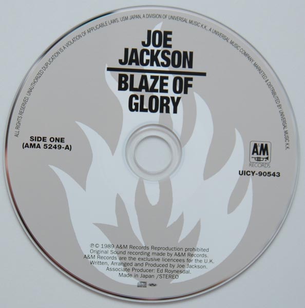 CD, Jackson, Joe - Blaze of Glory