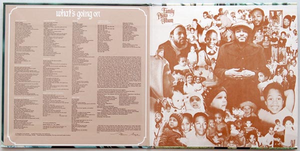 Gatefold open, Gaye, Marvin - What's Going On (+2)