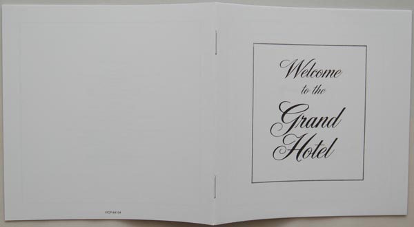 Booklet, Procol Harum - Grand Hotel