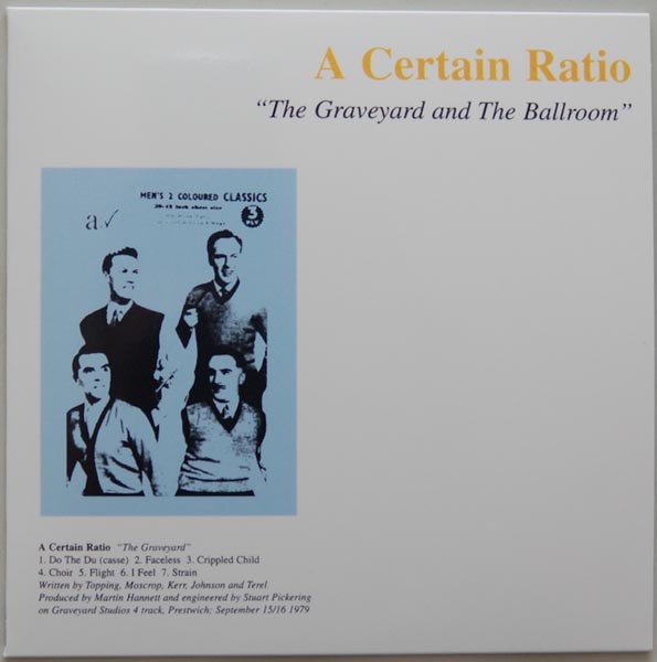 Front Cover, A Certain Ratio - The Graveyard and The Ballroom