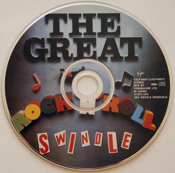 CD, Sex Pistols (The) - The Great Rock 'n' Roll Swindle