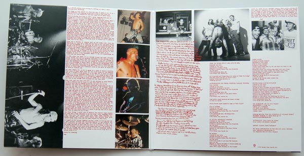 Gatefold open, Red Hot Chili Peppers - Greatest Hits