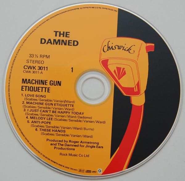 CD, Damned (The) - Machine Gun Etiquette 