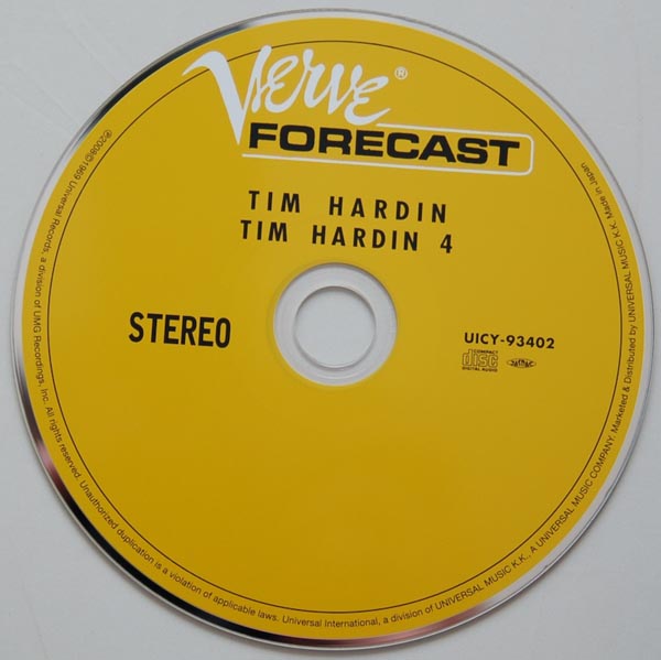 CD, Hardin, Tim  - Tim Hardin 4+7