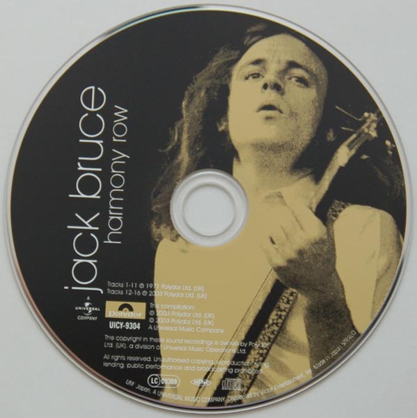 CD, Bruce, Jack - Harmony Row [+ 5]