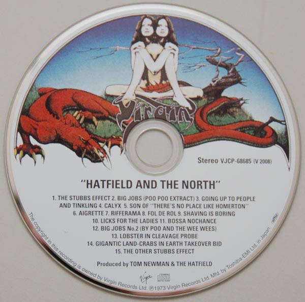 CD, Hatfield + The North - Hatfield and The North