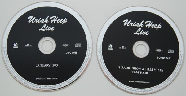 CDs, Uriah Heep - Live