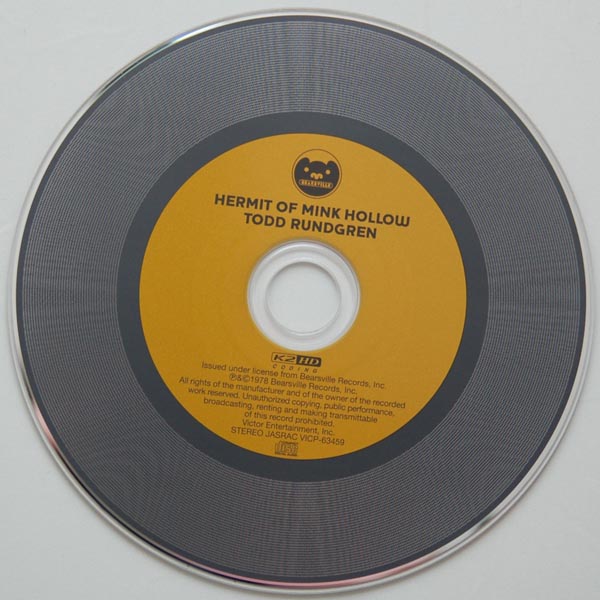 CD, Rundgren, Todd - Hermit Of Mink Hollow