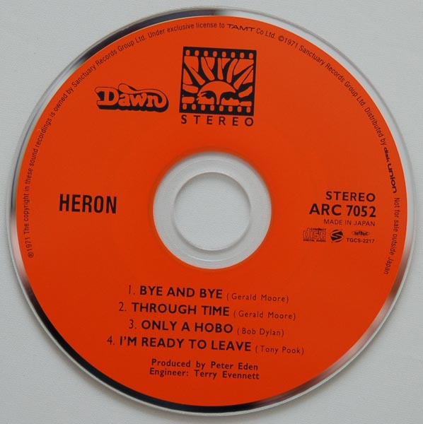 Mini CD single, Heron - Heron +4