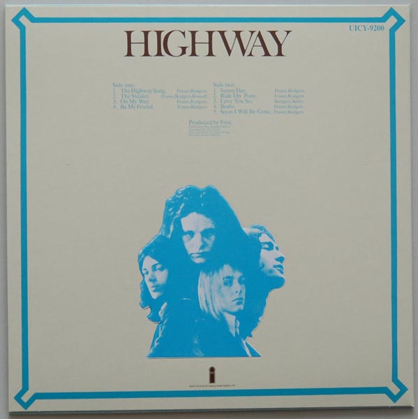 Back cover, Free - Highway (+6)