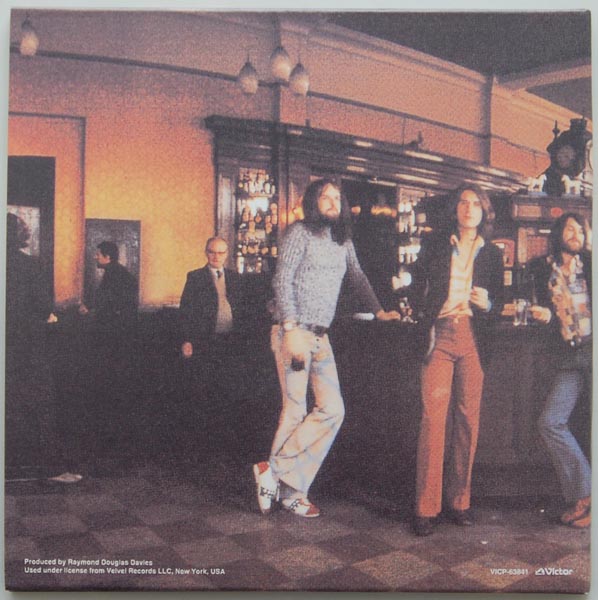Back cover, Kinks (The) - Muswell Hillbillies