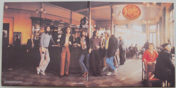 Unfolded cover, Kinks (The) - Muswell Hillbillies