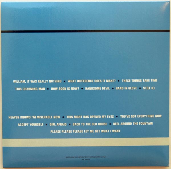Back cover, Smiths (The) - Hatful Of Hollow