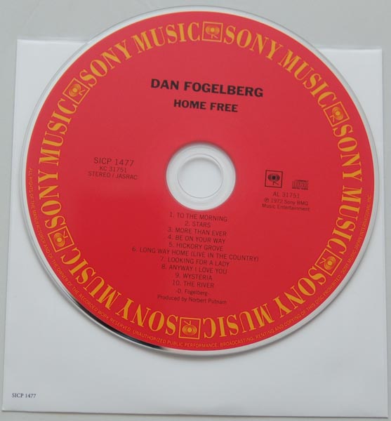 CD, Fogelberg, Dan - Home Free