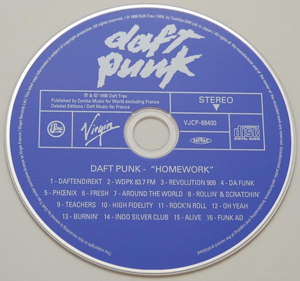 CD, Daft Punk - Homework