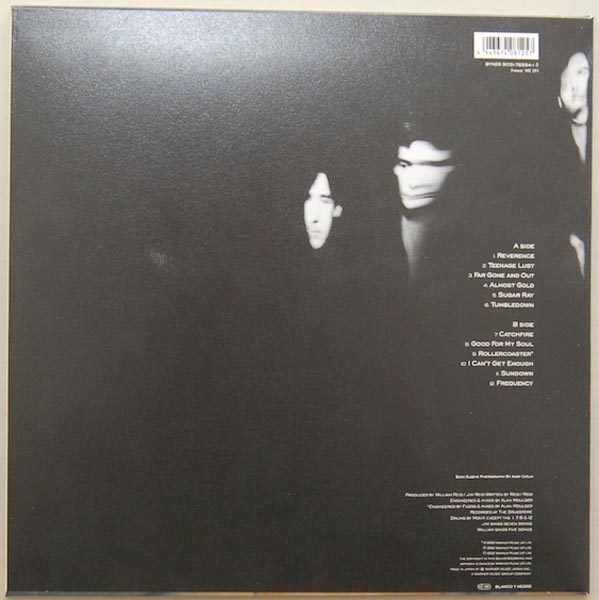 Back cover, Jesus & Mary Chain - Honey's Dead 