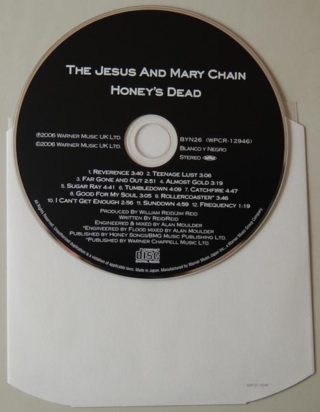 CD, Jesus & Mary Chain - Honey's Dead 