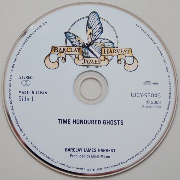 CD, Barclay James Harvest - Time Honoured Ghosts (+1)