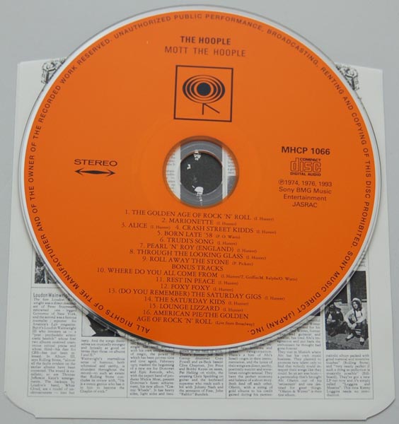CD, Mott The Hoople - The Hoople +7