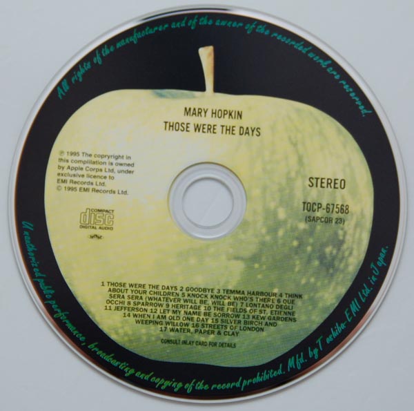 CD, Hopkin, Mary - Those Were The Days
