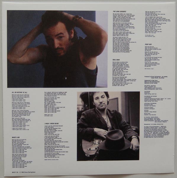 Inner sleeve side B, Springsteen, Bruce - Human Touch