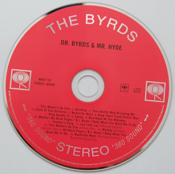 CD, Byrds (The) - Dr Byrds and Mr Hyde +5