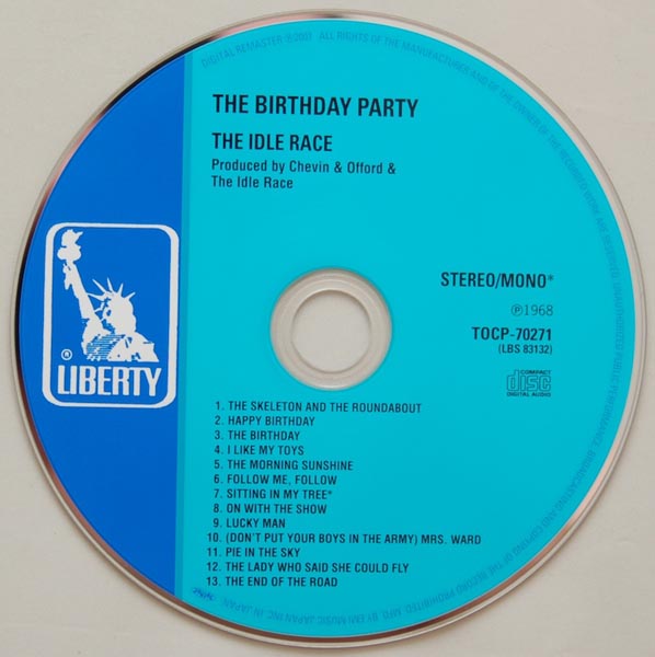 CD, Idle Race (Jeff Lynne) - Birth Day Party