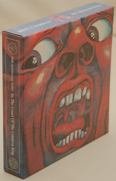 Front lateral view, King Crimson - In The Court Of The Crimson King Box