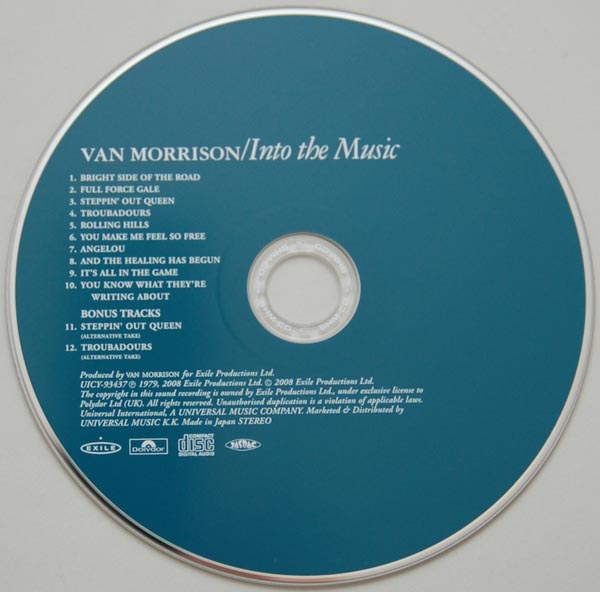 CD, Morrison, Van - Into The Music
