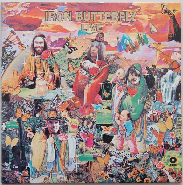 Front Cover, Iron Butterfly - Live