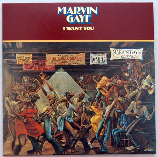Front cover, Gaye, Marvin - I Want You (+3)
