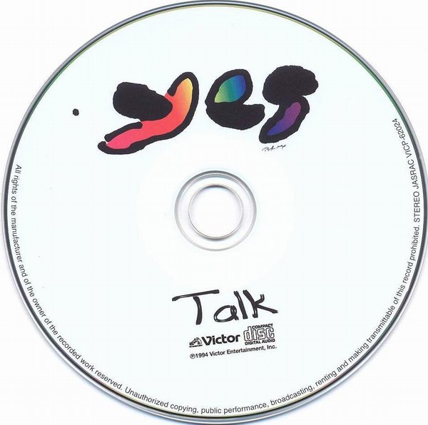 CD, Yes - Talk (+1