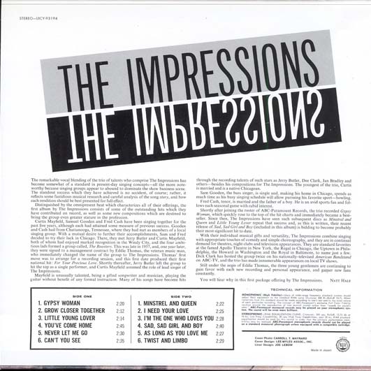 , Impressions,The - The Impressions