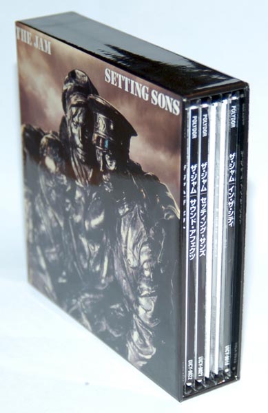 Front and OBI spines, Jam (The) - Setting Sons Box