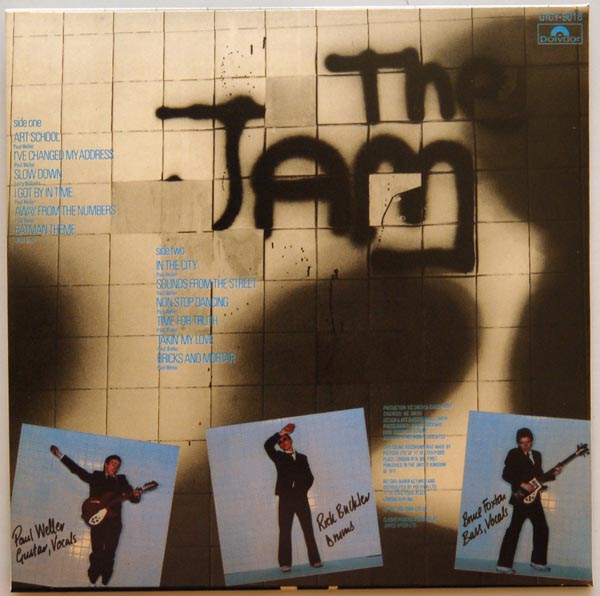 Back cover, Jam (The) - In The City