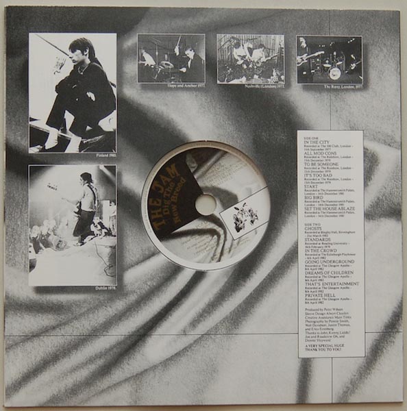 Inner sleeve side B, Jam (The) - Dig The New Breed 