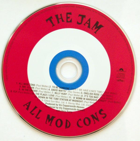 CD, Jam (The) - All Mod Cons
