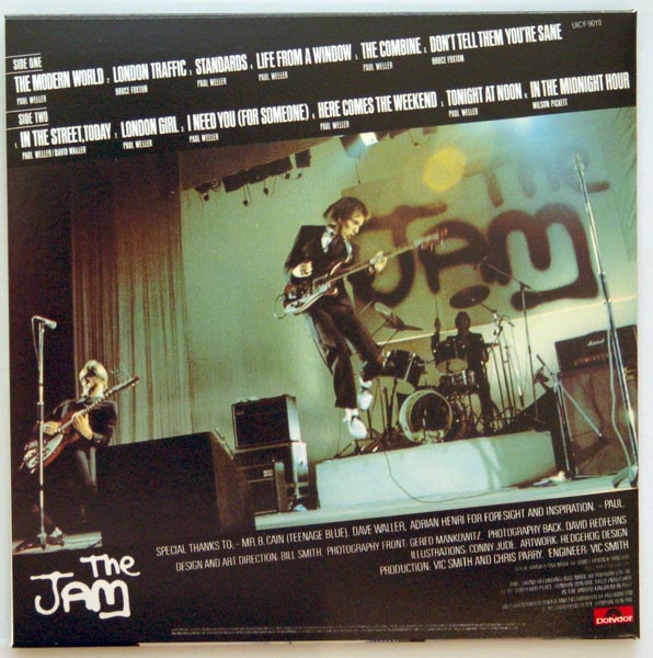 Back cover, Jam (The) - This Is The Modern World