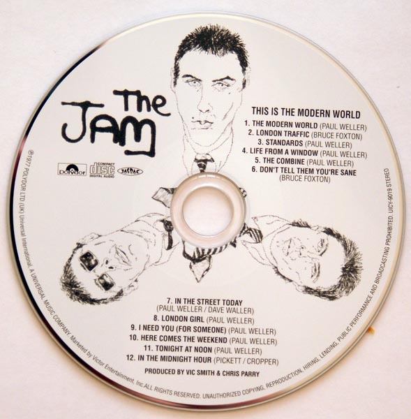 CD, Jam (The) - This Is The Modern World