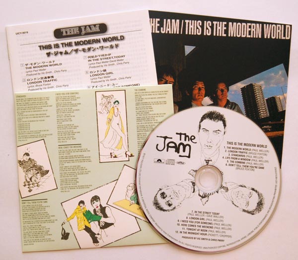 CD and inserts, Jam (The) - This Is The Modern World